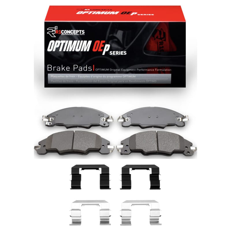 R1 Concepts — R1 08-11 Ford Focus Front Optimum OE Pads & Hardware Kit
R1 Optimum Oe Pads a