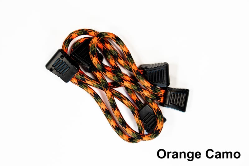 Fishbone Offroad — Fishbone Offroad Paracord Zipper Pulls 5 Pcs Orange Camo