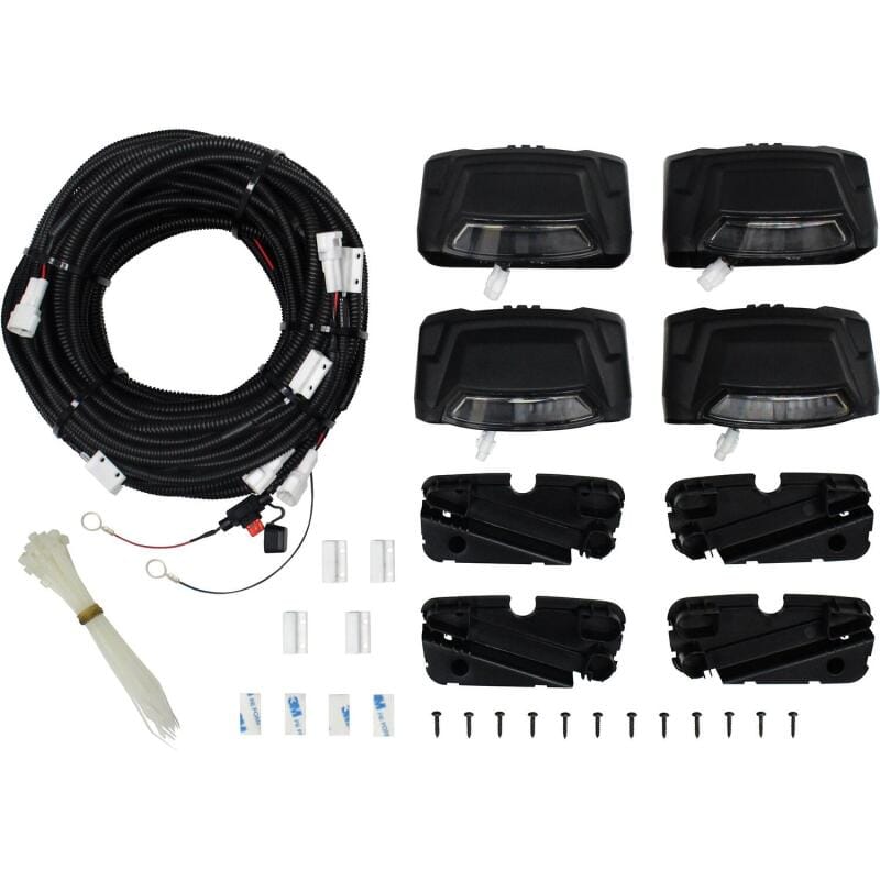 Westin — Westin R5 LED Light Kit - 4 End Caps Integrated LED Lights w/ Wiring Harness - Black
Nerf/StepBarLightKit