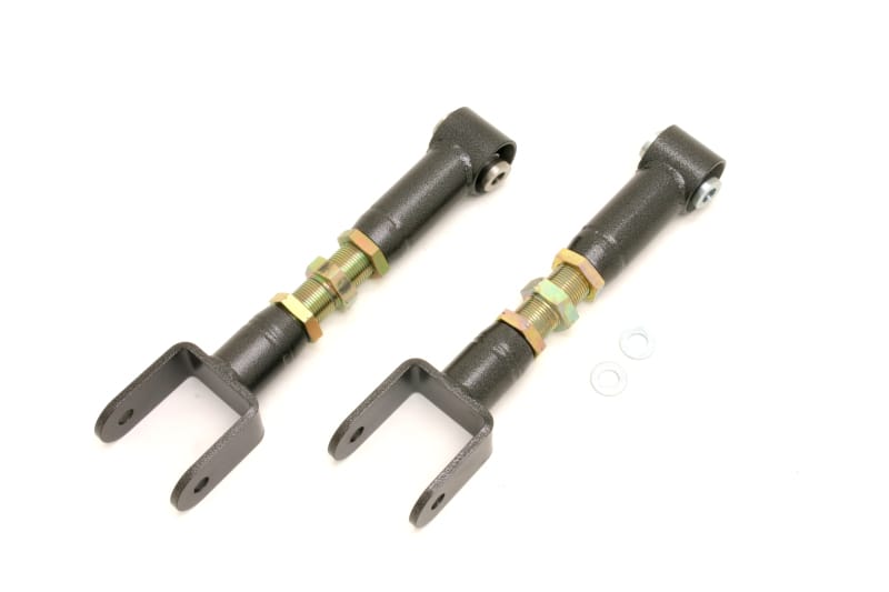 BMR Suspension — BMR 78-87 G-Body Upper Control Arms On-Car Adj. w/ Spherical Bearings - Black Hammertone
