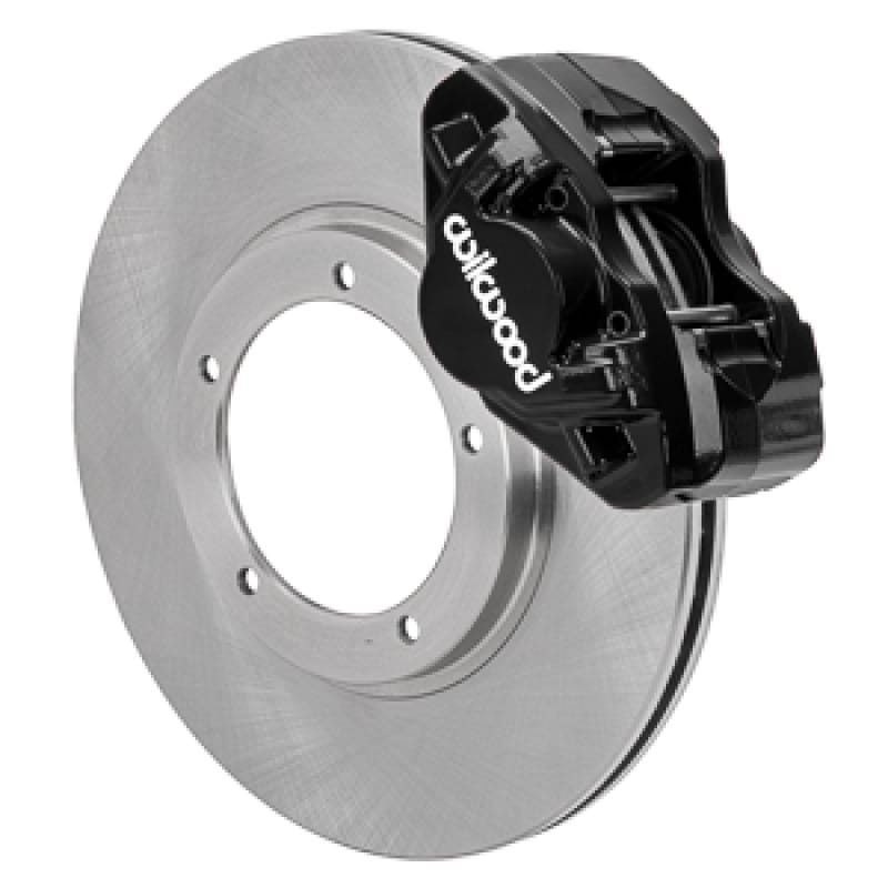 Wilwood — Wilwood 69-74 Porsche 911 D31 11.10in. Front Brake Kit w/ Flex Lines - Black