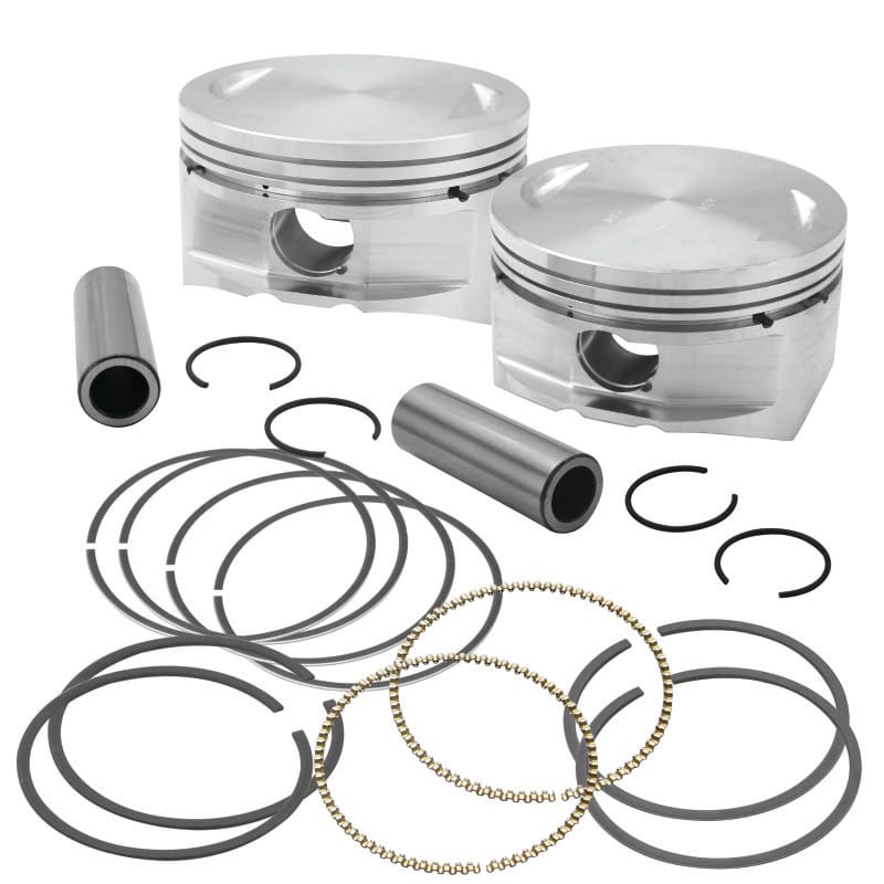 S&S Cycle — Piston Set 3.927", .010, Flattop