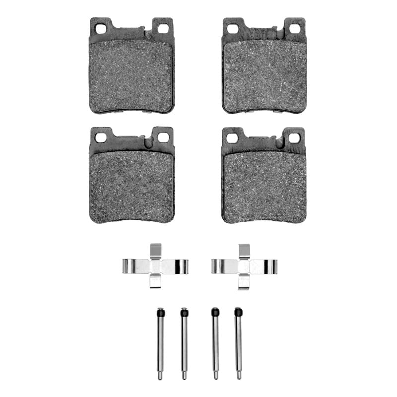 DFC — DFC 91-03 Mercedes-Benz S320 Rear 5000 Advanced Low Metallic Brake Pads and Hardware Kit
DFC Brake Pad Set