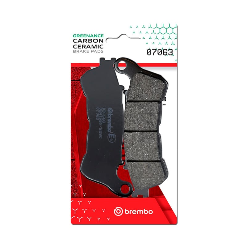 Brembo OE Powersports — Brembo OE Honda Forza/Suzuki Sixteen/Suzuki Uh/Suzuki Ux Carbon Ceramic Brake Pad - Front