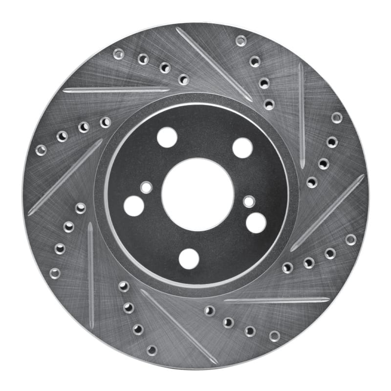 R1 Concepts — R1 00-10 Pontiac Vibe Front Right Drilled & Slotted Silver Brake Rotor
R1 Brake Rotor Drill