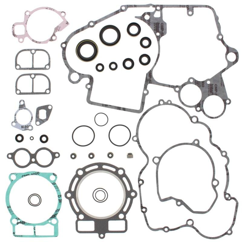 Vertex Pistons — Vertex Gaskets 03-04 KTM MXC-G 450 Complete Gasket Kit w/ Oil Seals