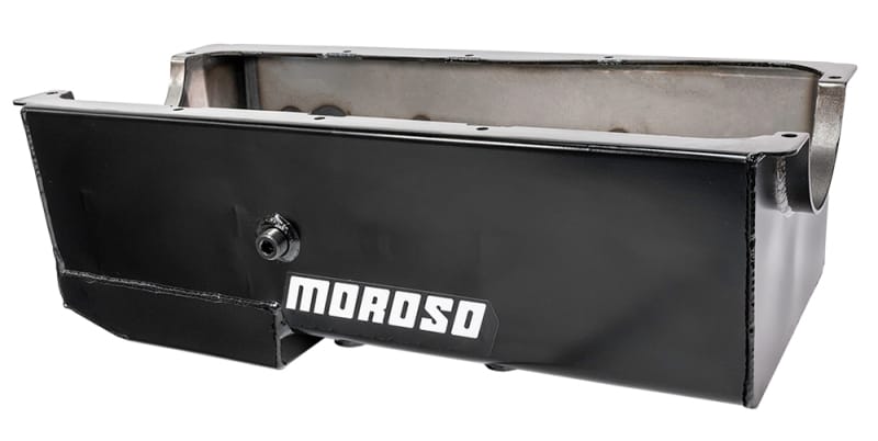 Moroso — Moroso Ford 429-460 (w/Box Sump) Drag Race Wet Sump 9qt 7-7/8in Steel Oil Pan