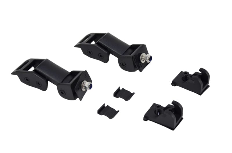 Kentrol — Kentrol 07-18 Jeep Wrangler JK Hood Catch Kit - Textured Black