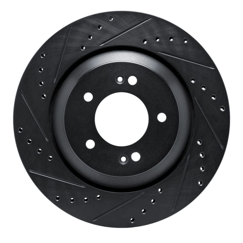 R1 Concepts — R1 2019-2025 Hyundai Elantra N Rear Left Drilled & Slotted Black Brake Rotor
R1 Brake Rotor Drill