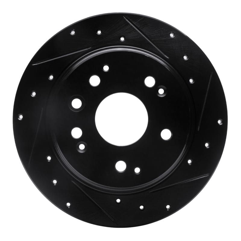 R1 Concepts — R1 01-03 Acura CL Rear Right Drilled & Slotted Black Brake Rotor
R1 Brake Rotor Drill