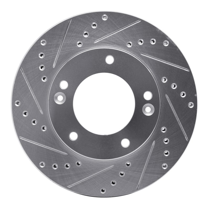 R1 Concepts — R1 03-06 Kia SORENTO Front Left Drilled & Slotted Silver Brake Rotor
R1 Brake Rotor Drill