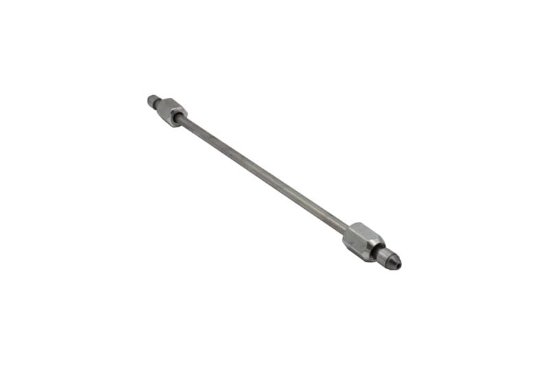 Fleece Performance — Fleece Performance 13in High Pressure Fuel Line (8mm x 3.5mm Line, M14x1.5 Nuts)