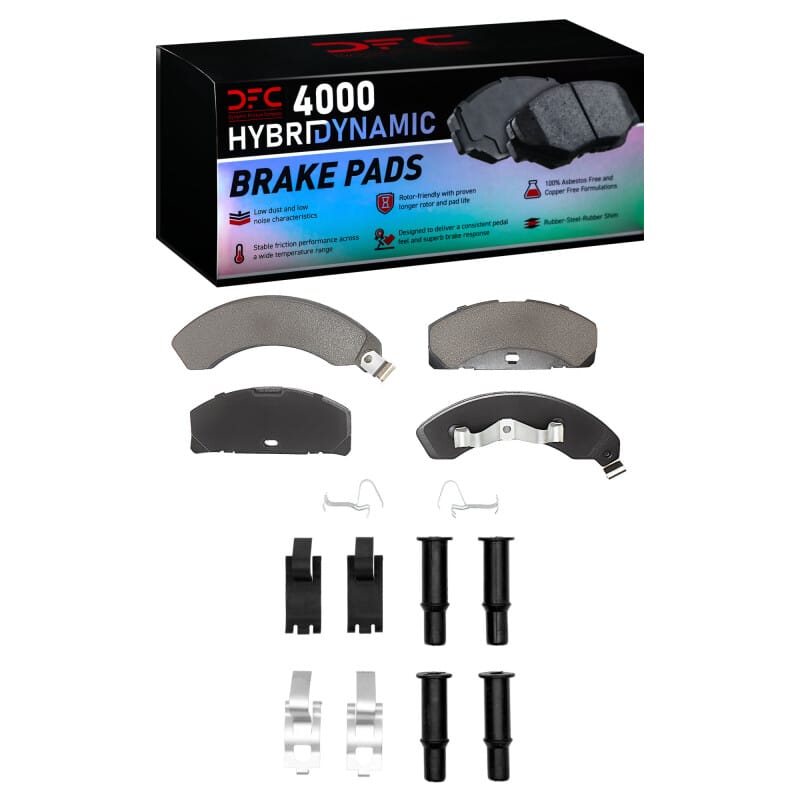 DFC — DFC 79-81 Ford Mustang Front 4000 HybriDynamic Brake Pads and Hardware Kit
DFC Brake Pad Set