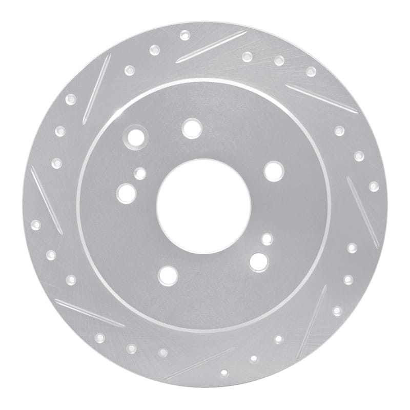 R1 Concepts — R1 90-96 Infiniti Q45 Rear Left Drilled & Slotted Silver Brake Rotor
R1 Brake Rotor Drill