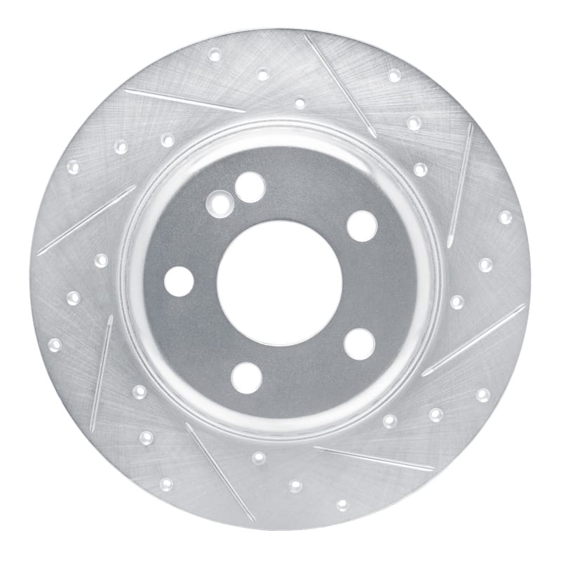 R1 Concepts — R1 15-21 Mercedes-Benz C200 (Mexico) Rear Right Drilled & Slotted Silver Brake Rotor
R1 Brake Rotor Drill