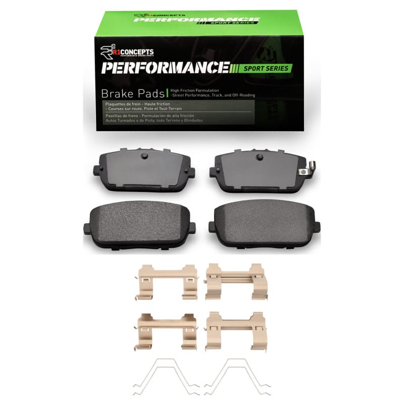 R1 Concepts — R1 06-25 Fiat 124 Spider Rear Performance Sport Pads & Hardware Kit
R1 Performance Sport