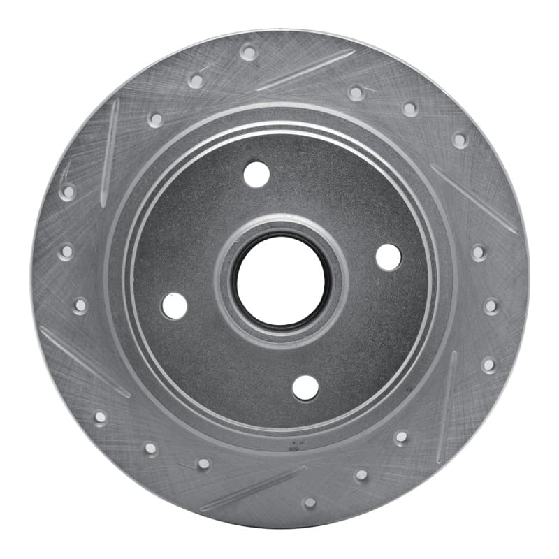 R1 Concepts — R1 84-87 Honda Prelude Rear Left Drilled & Slotted Silver Brake Rotor
R1 Brake Rotor Drill