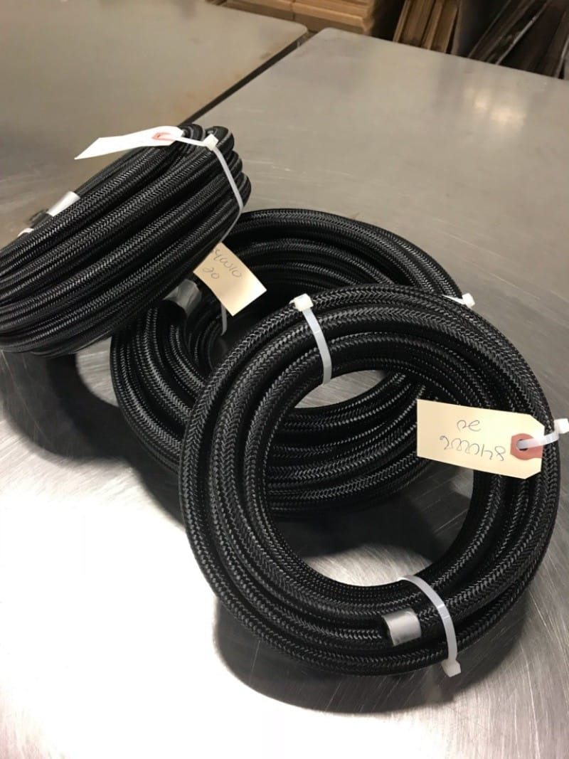 Fragola — Fragola -8AN Premium Nylon Race Hose- 3 Feet