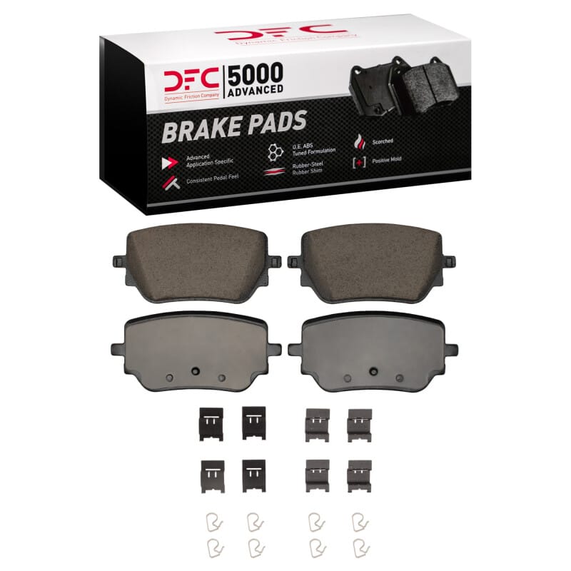 DFC — DFC 20-25 Mercedes-Benz GLA250 (USA/Canada) Rear 5000 Advanced Ceramic Brake Pads and Hardware Kit