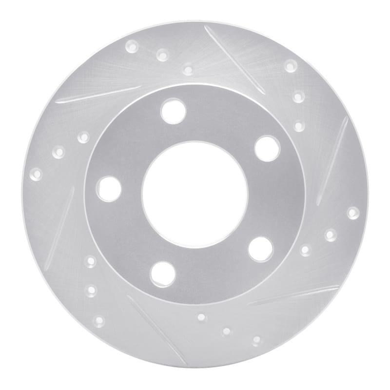 R1 Concepts — R1 80-91 Audi 5000S Rear Right Drilled & Slotted Silver Brake Rotor
R1 Brake Rotor Drill