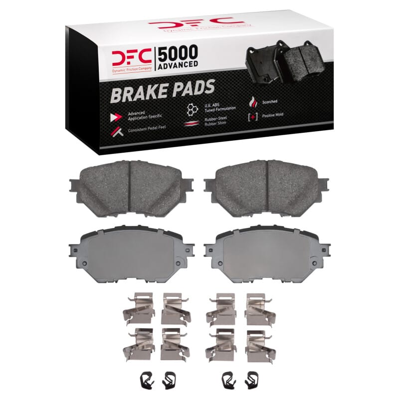 DFC — DFC 14-18 Mazda 3 Front 5000 Advanced Ceramic Brake Pads and Hardware Kit
DFC Brake Pad Set