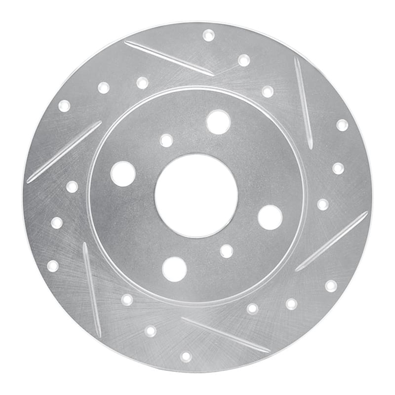 R1 Concepts — R1 85-86 Toyota MR2 Rear Right Drilled & Slotted Silver Brake Rotor
R1 Brake Rotor Drill