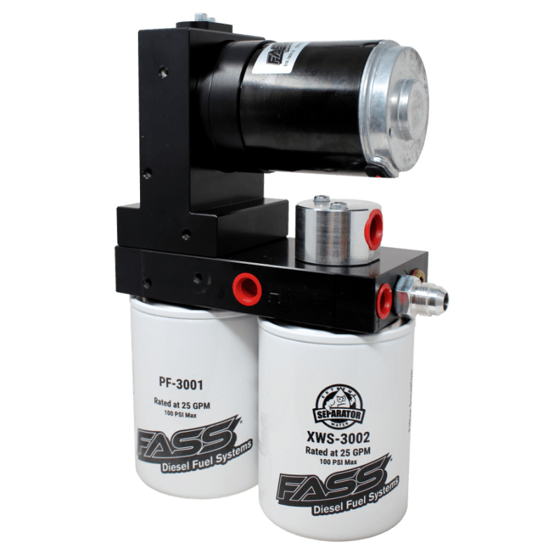 FASS Fuel Systems — FASS Class 8 165gph/16-18psi Titanium Signature Series Fuel Air Separation System TS 165G