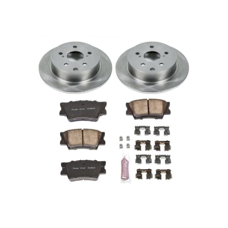 PowerStop — Power Stop 09-10 Pontiac Vibe Rear Autospecialty Brake Kit