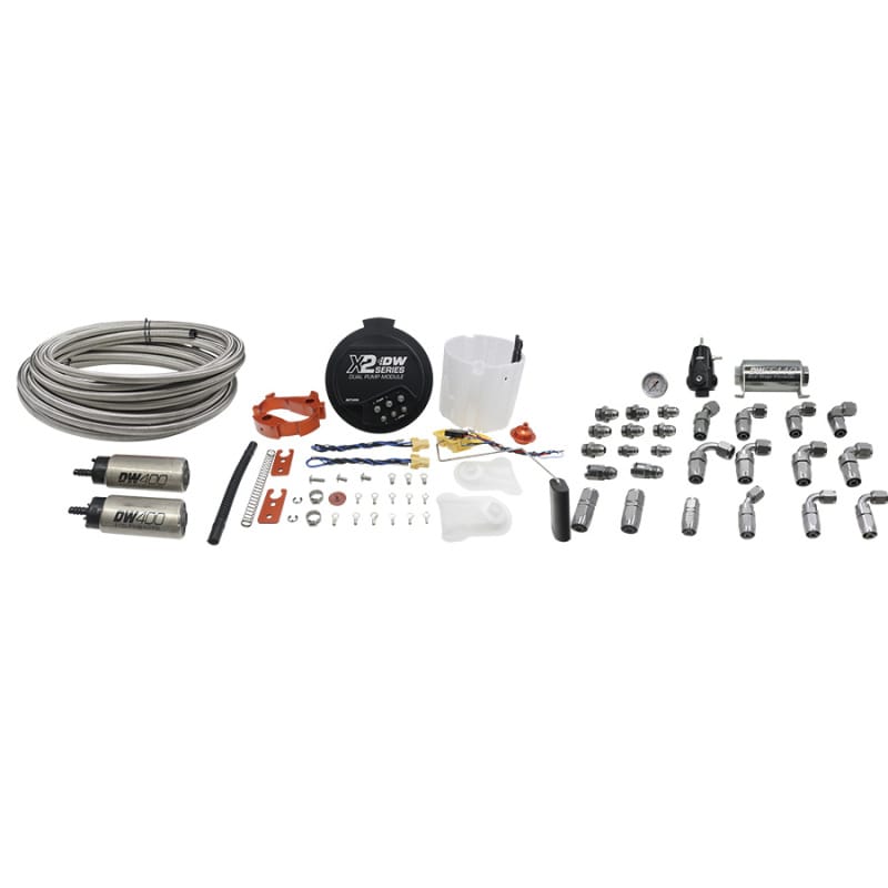 DeatschWerks — DeatschWerks 2006+ X2 Series Fuel Pump Module w/ Dual DW400 Pumps and Return PTFE Plumbing Kit
Modules