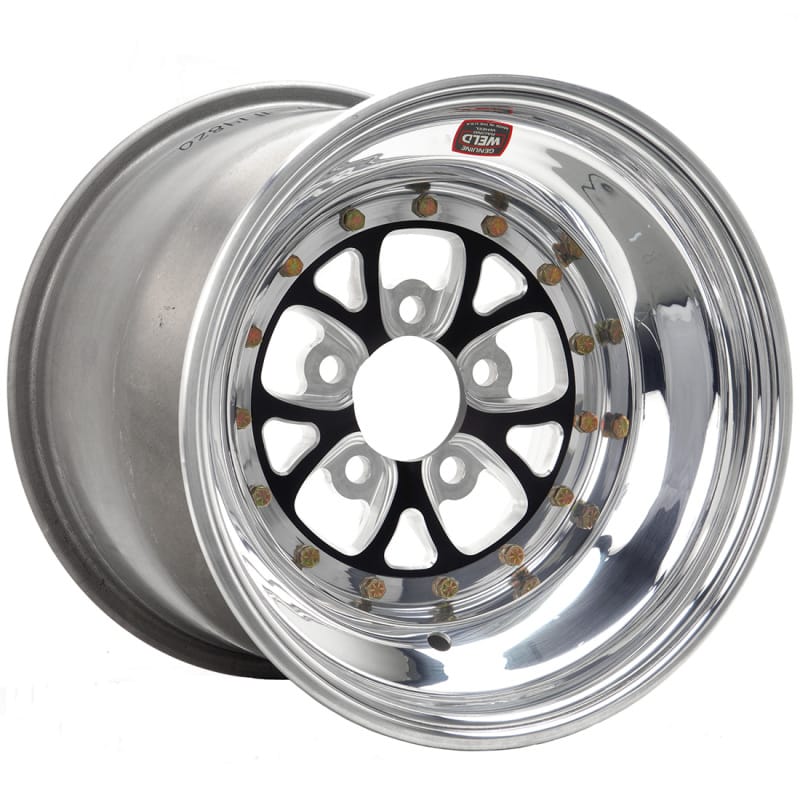 Weld — Weld V-Series 15x10 / 5x4.5 BP / 4in. BS Black Wheel
15x10'' V-Series