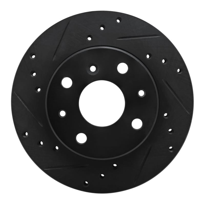 R1 Concepts — R1 88-92 Daihatsu CHARADE Front Left Drilled & Slotted Black Brake Rotor
R1 Brake Rotor Drill