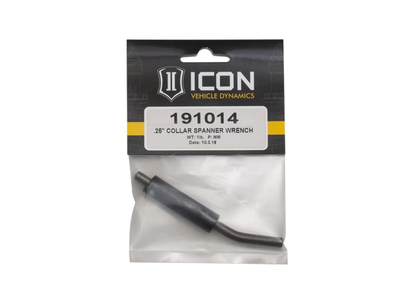 ICON — ICON .25in Collar Spanner Pin Wrench
ADJ COLLAR WRENCH