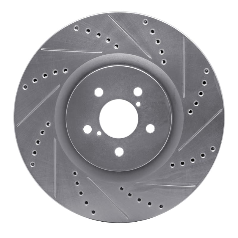 R1 Concepts — R1 03-25 Subaru BRZ Front Right Drilled & Slotted Silver Brake Rotor
R1 Brake Rotor Drill
