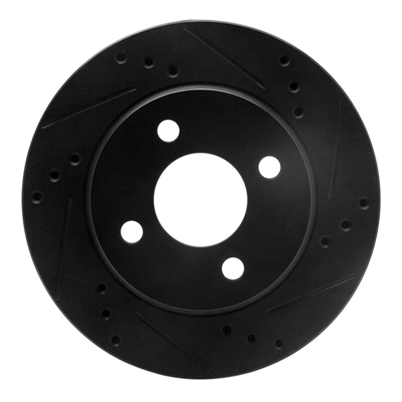 R1 Concepts — R1 95-96 Dodge Neon (USA/Canada) Front Right Drilled & Slotted Black Brake Rotor
R1 Brake Rotor Drill