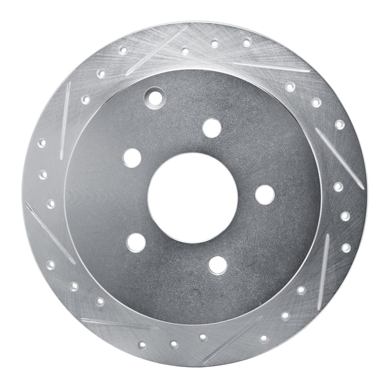 R1 Concepts — R1 01-07 Buick Rendezvous Rear Left Drilled & Slotted Silver Brake Rotor
R1 Brake Rotor Drill