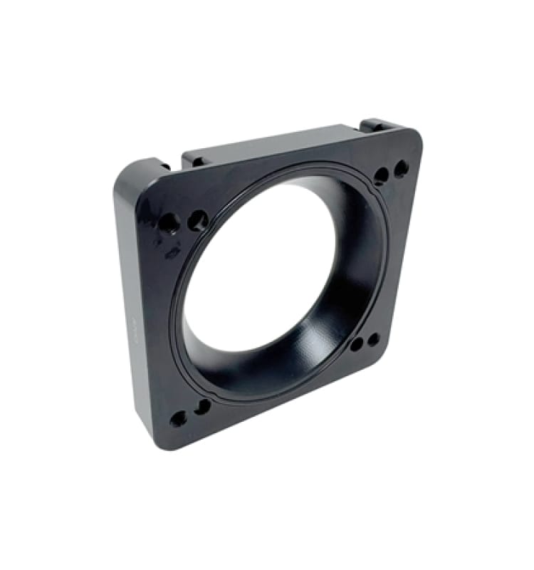 Torque Solution — Torque Solution 06-21 Subaru STI / 08-14 Subaru WRX Big Bore 76mm Throttle Body Adapter - Black