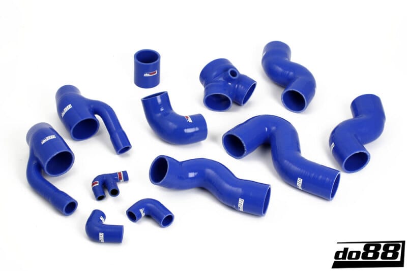 do88 — do88 99-02 Audi S4/A6 2.7L BiTurbo (AGB/AJK/AZA) Pressure Hoses - Blue