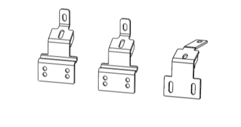 Go Rhino — Go Rhino 19-20 Ford Ranger Brackets for Dominator Extreme SideSteps
Dominator Bkts