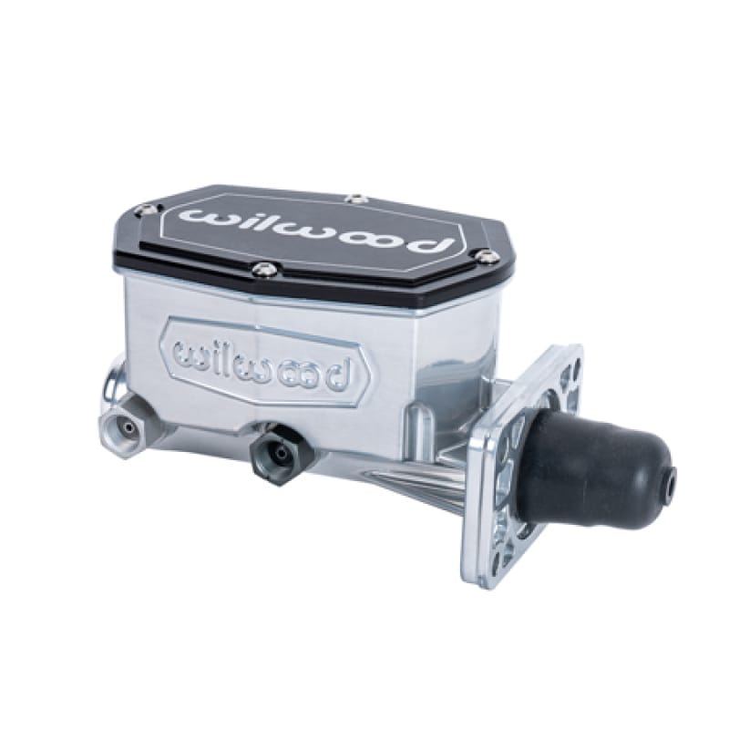 Wilwood — Wilwood Compact Tandem Master Cylinder w/ Mopar 4 Bolt Flange 1-1/8in Bore - Chrome