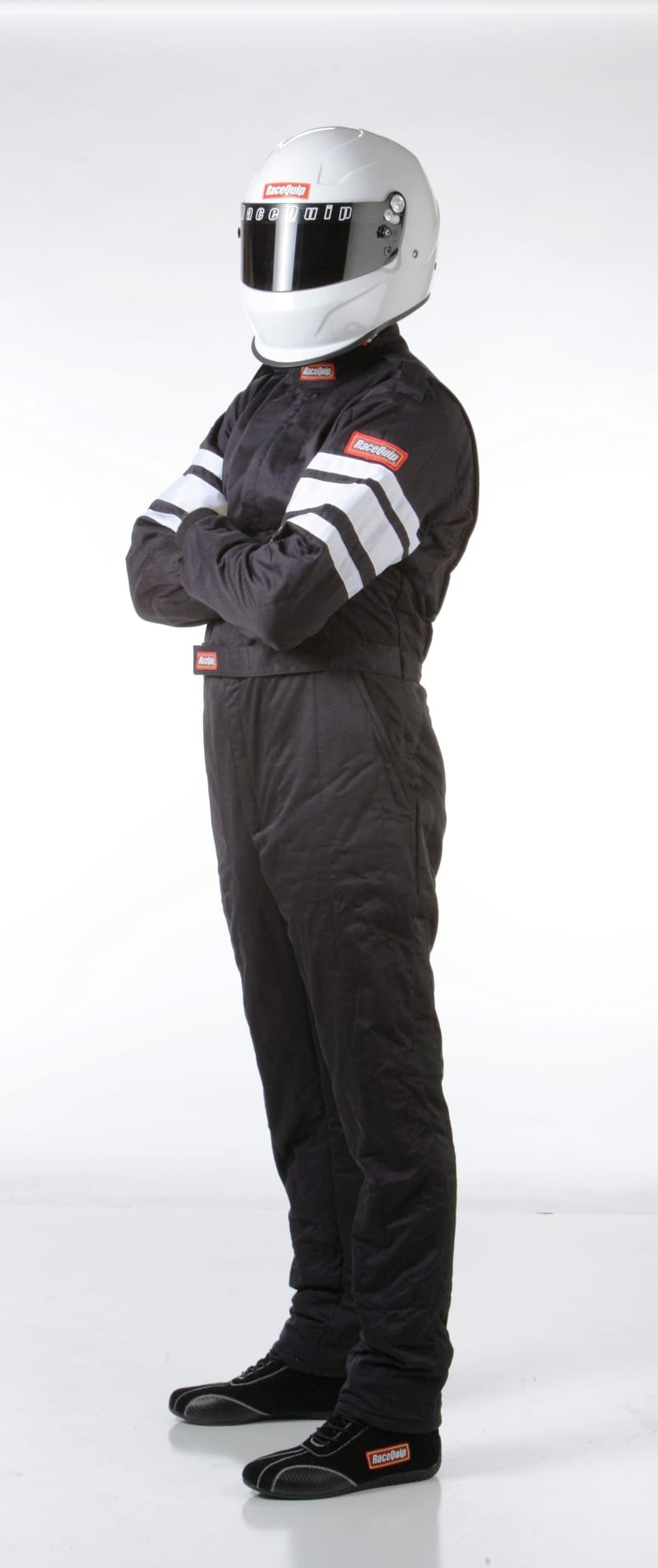 Racequip — RaceQuip Black SFI-5 Suit - Medium Tall