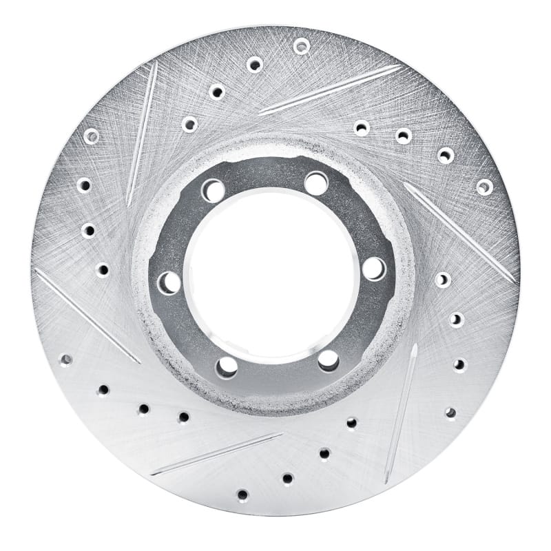 R1 Concepts — R1 86-96 Dodge Ram 50 Front Left Drilled & Slotted Silver Brake Rotor
R1 Brake Rotor Drill