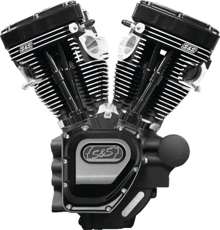 S&S Cycle — S&S Cycle 07-16 Touring Models T124LC Black Edition Longblock Engine - 585 GE Cams