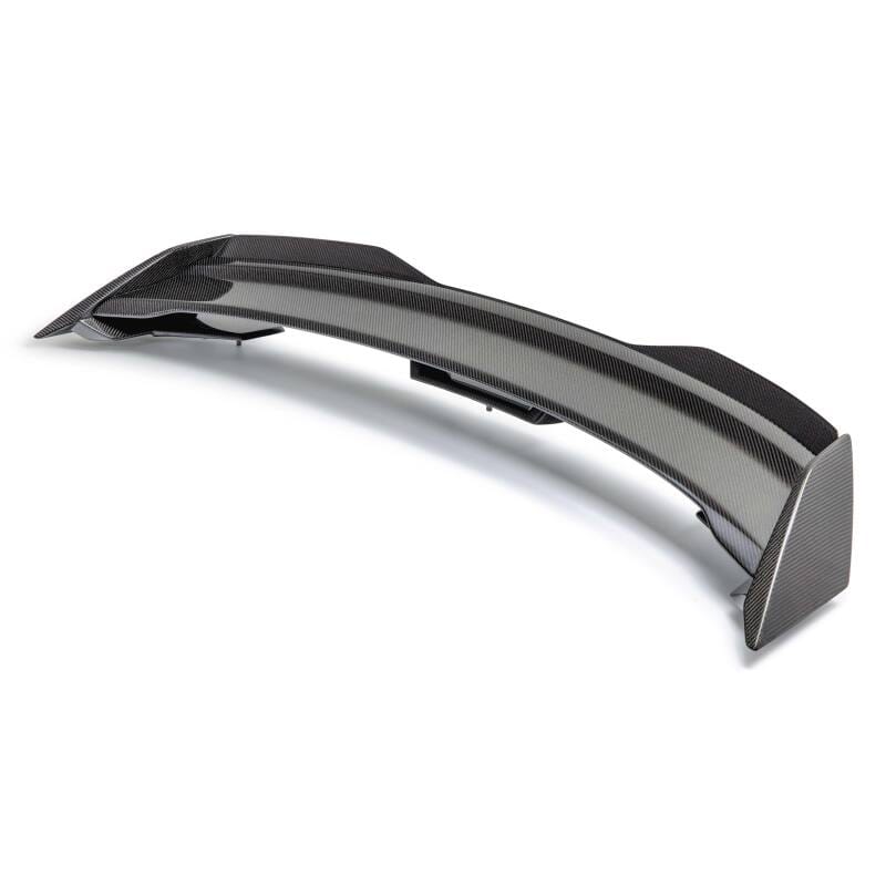 Anderson Composites — Anderson Composites 2024 Ford Mustang Dark Horse Carbon Fiber Spoiler w/ Gurney Flap