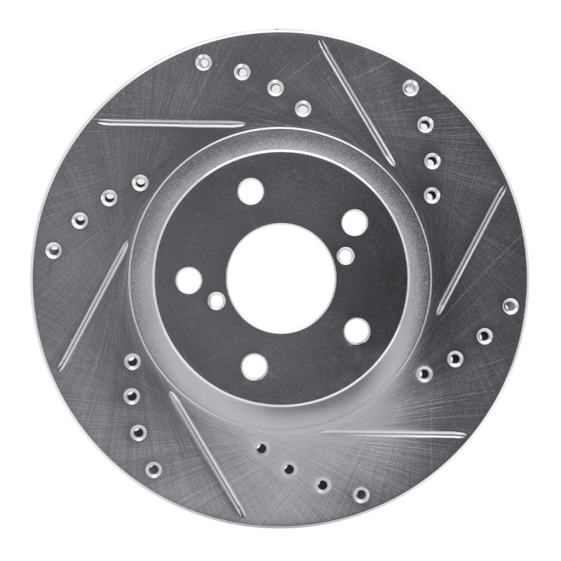 R1 Concepts — R1 90-16 Saab 9-2X Front Right Drilled & Slotted Silver Brake Rotor
R1 Brake Rotor Drill