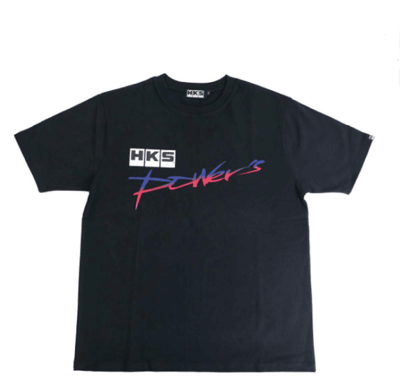 HKS — HKS T-SHIRT Powers BLACK L