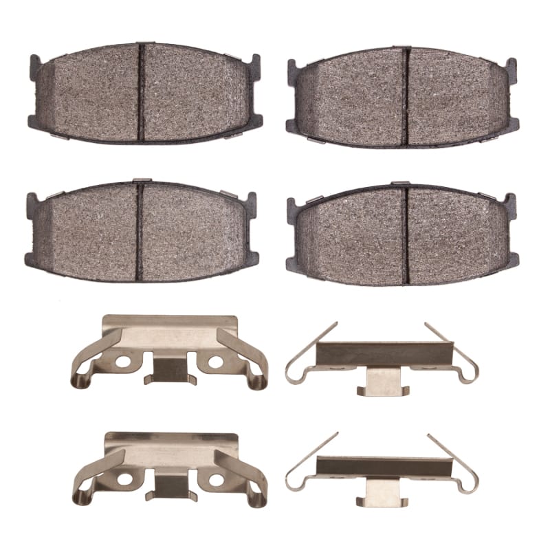 DFC — DFC 79-82 Mazda 626 Front 5000 Advanced Semi Metallic Brake Pads and Hardware Kit
DFC Brake Pad Set