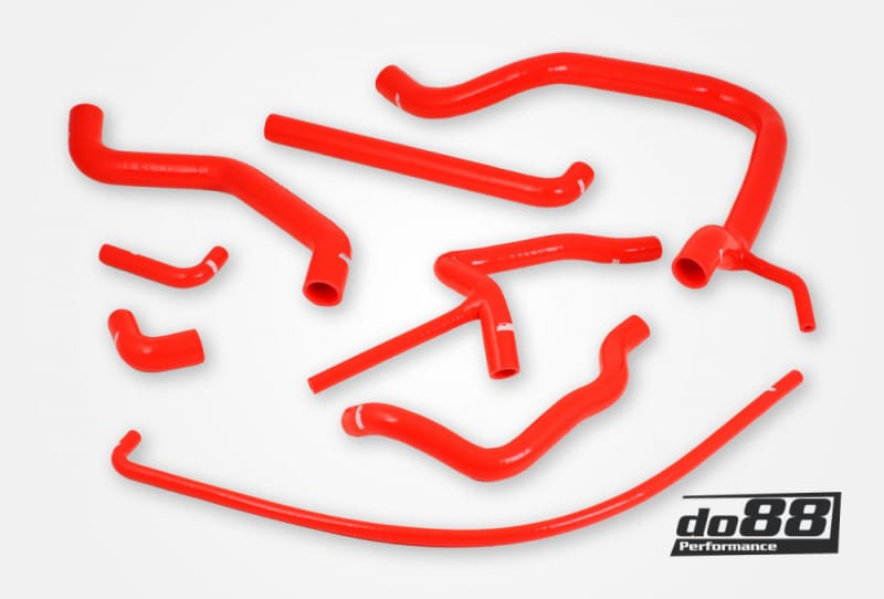 do88 — do88 SAAB 900 Turbo 16 84-93 Coolant Hoses Red