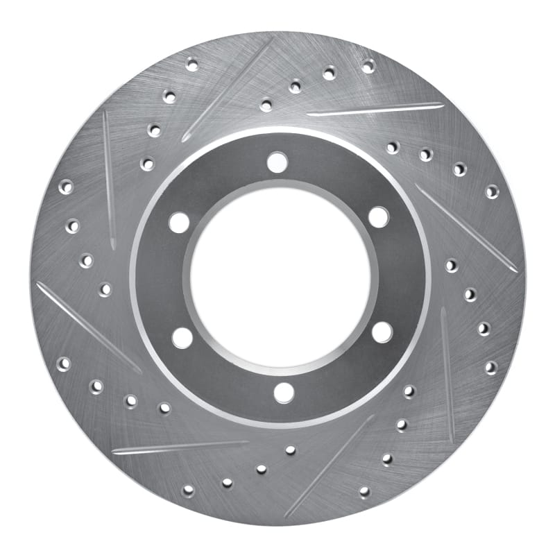 R1 Concepts — R1 86-95 Toyota Pickup Front Left Drilled & Slotted Silver Brake Rotor
R1 Brake Rotor Drill