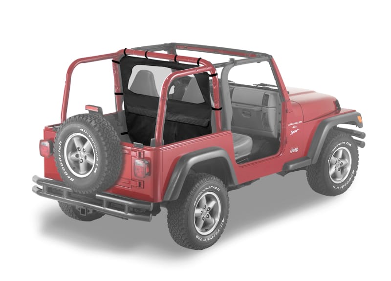Bestop — Bestop 03-06 Jeep Wrangler TJ Windjammer (Black Diamond)
Windjammer