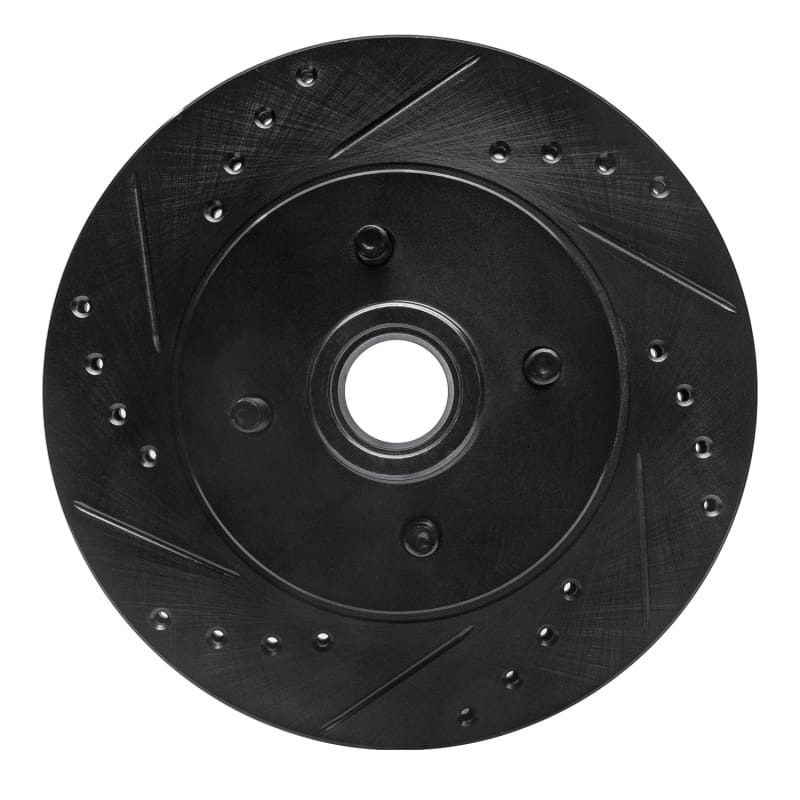 R1 Concepts — R1 87-93 Ford Mustang Front Left Drilled & Slotted Black Brake Rotor
R1 Brake Rotor Drill